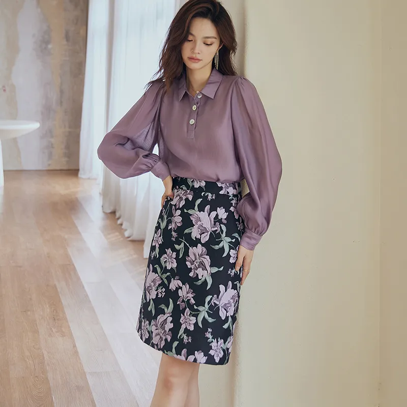 ROEYSHOUSE Shirt Women's Purple-4