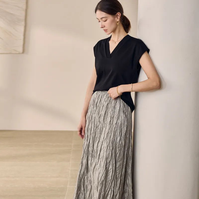 ROEYSHOUSE Casual Long Skirt Women's-8