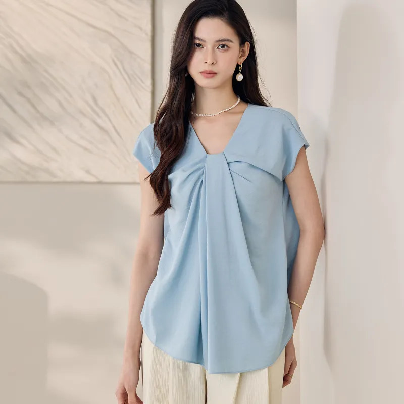 ROEYSHOUSE Shirts Women's Light Blue-1