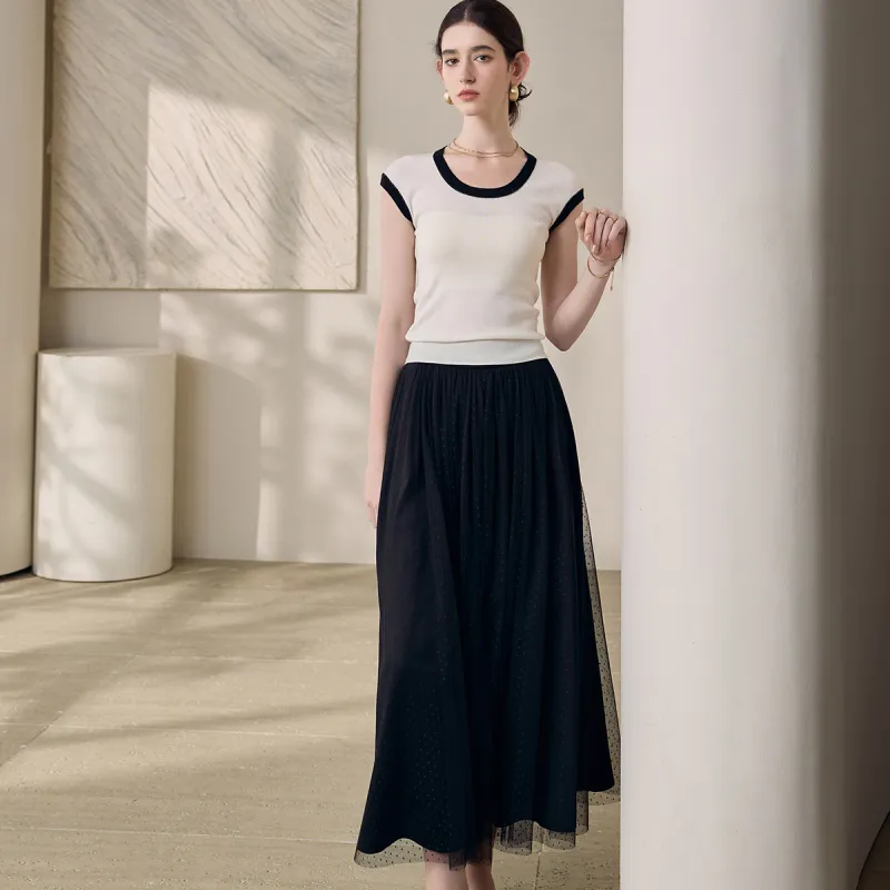 ROEYSHOUSE Casual Long Skirt Women's-4