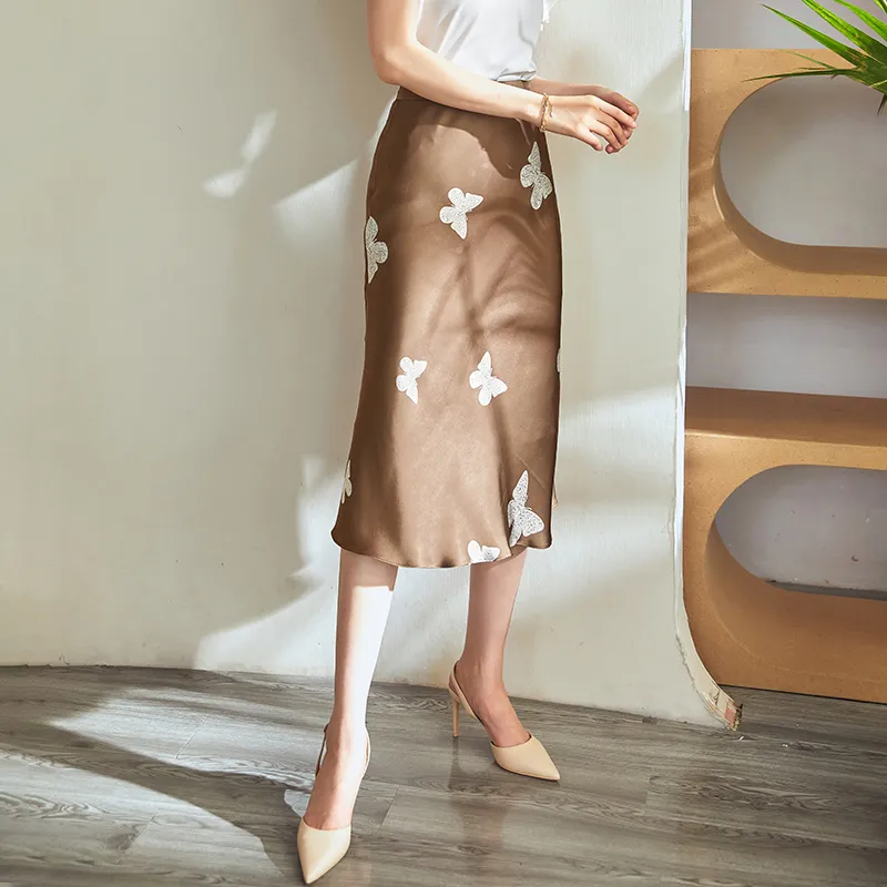 ROEYSHOUSE Casual Long Skirts Women's-3