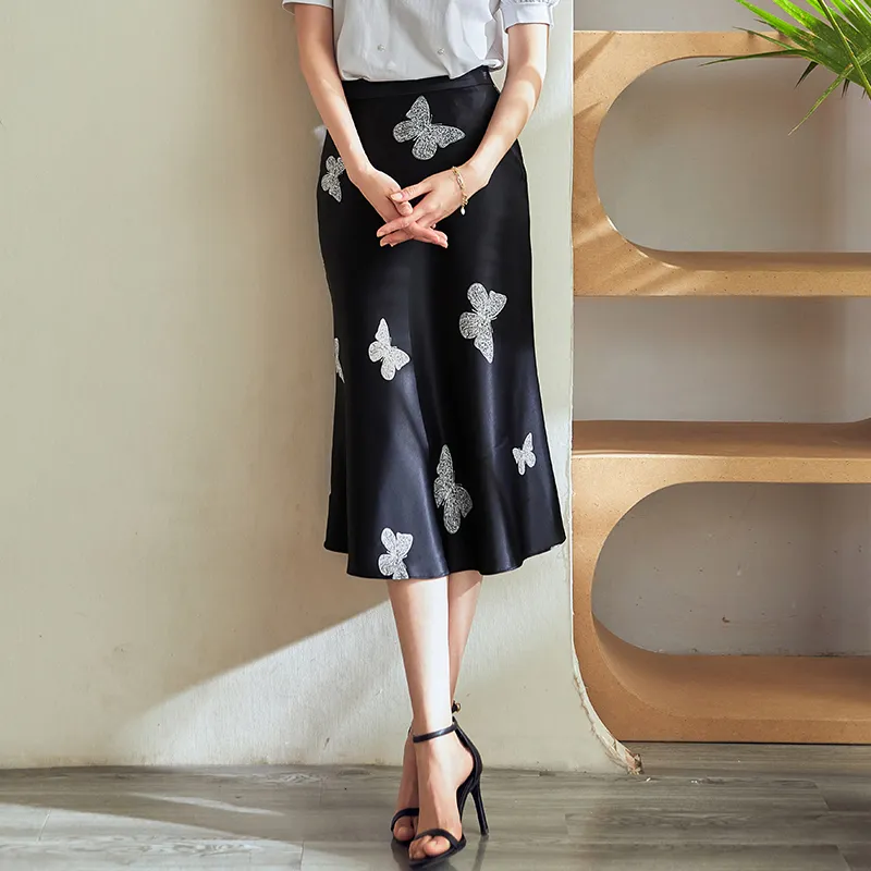 ROEYSHOUSE Casual Long Skirts Women's-6
