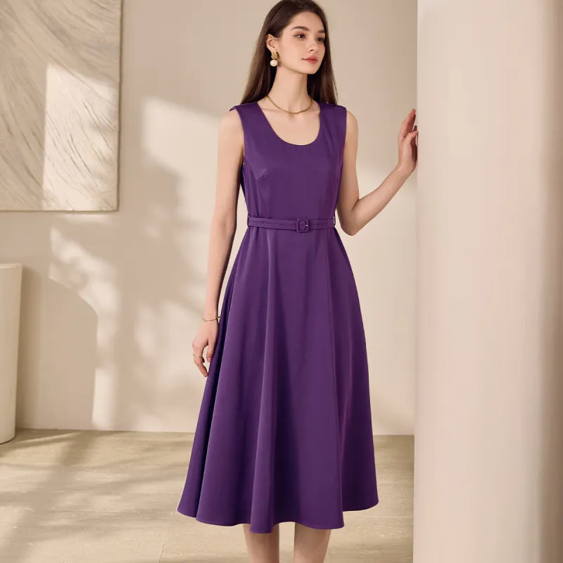 ROEYSHOUSE Sleeveless Dress Women's Purple-2