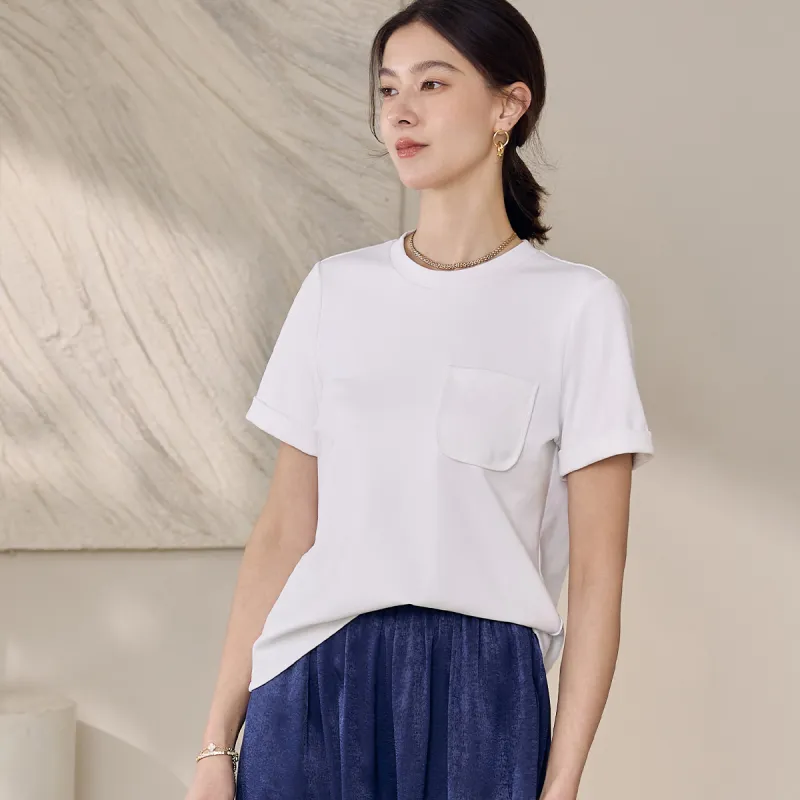 ROEYSHOUSE T Shirt Women's White-3