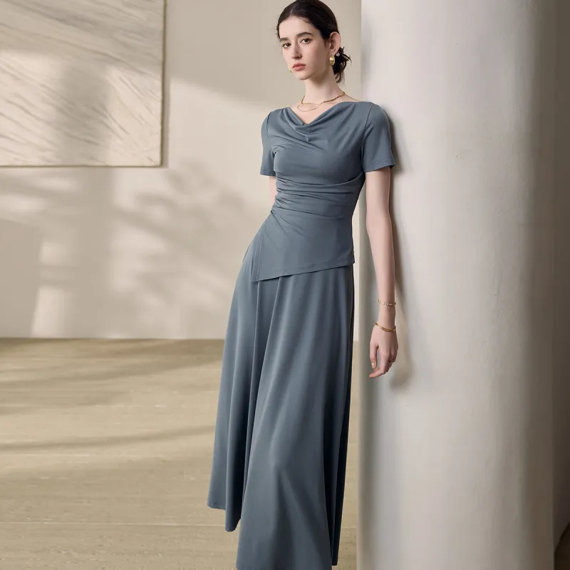 ROEYSHOUSE Two Piece Skirt Sets Women's-5