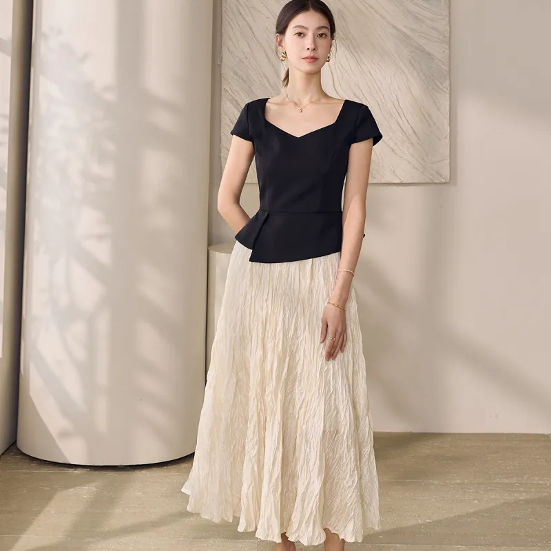 ROEYSHOUSE Casual Long Skirt Women's-4
