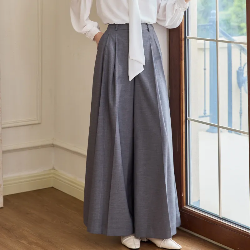 ROEYSHOUSE Casual Pants Women's Gray-2