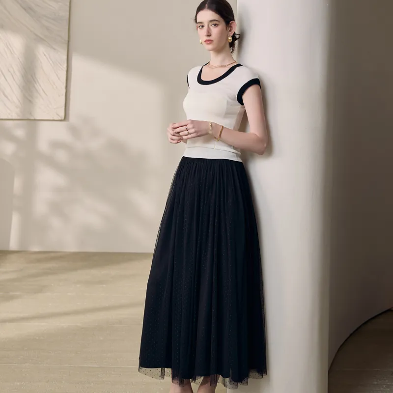ROEYSHOUSE Casual Long Skirt Women's-5