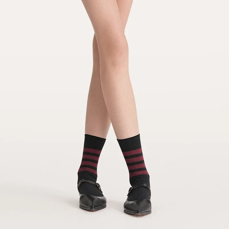 Ubras Mid Calf Socks Women's 2 Pack-1