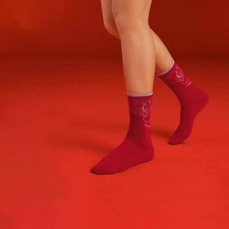 Ubras Women's Mid Calf Socks-6