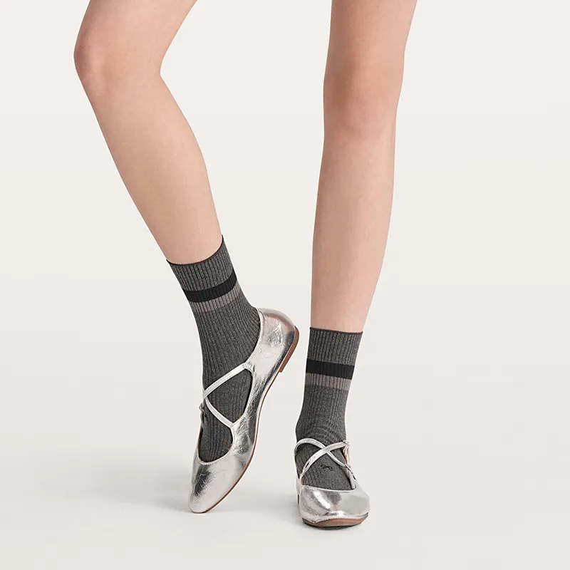 Ubras Mid Calf Socks Women's 2 Pack-7