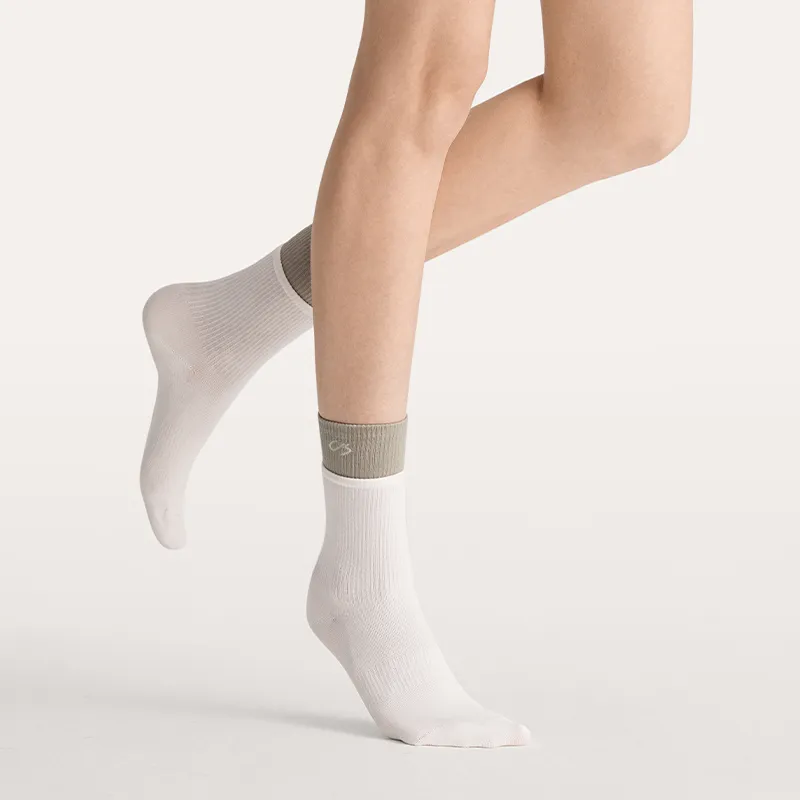 Ubras Mid Calf Socks Women's 2 Pack-1