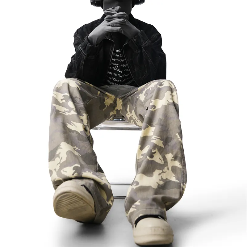 OXO OVERLOAD Cargo Pants Unisex Camouflage-5