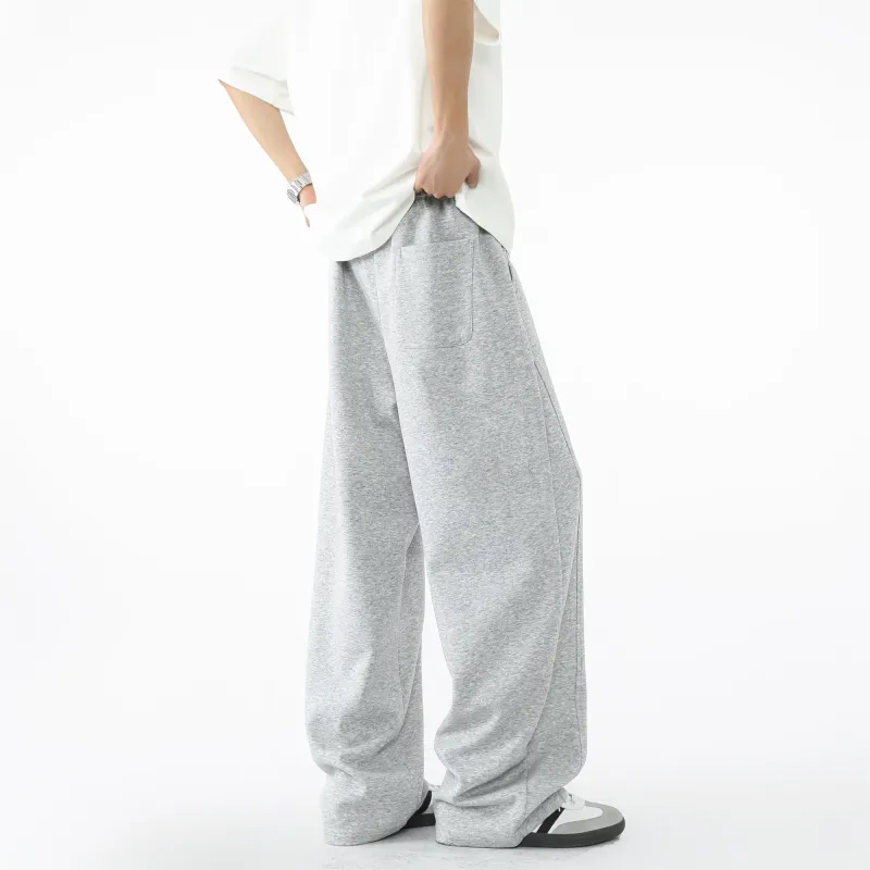 OXO OVERLOAD Knitted Fabric Casual Pants Unisex-17