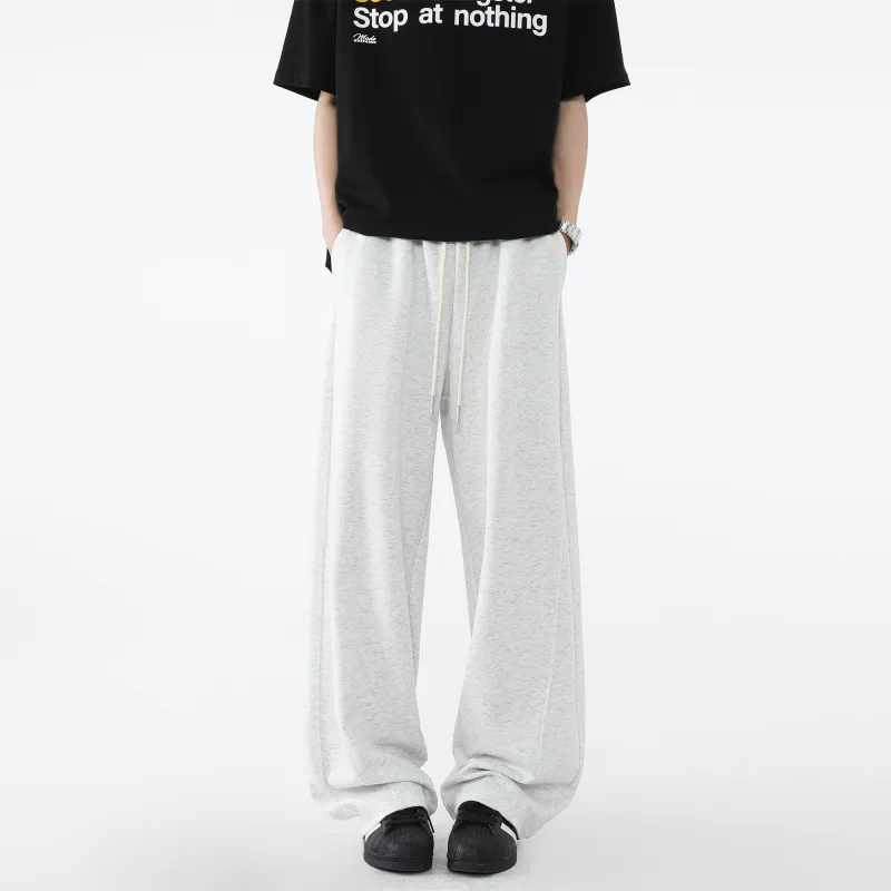 OXO OVERLOAD Knitted Fabric Casual Pants Unisex-2