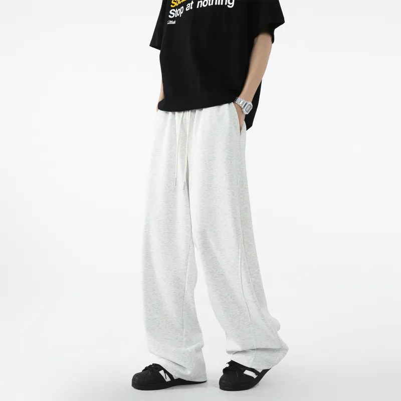 OXO OVERLOAD Knitted Fabric Casual Pants Unisex-4