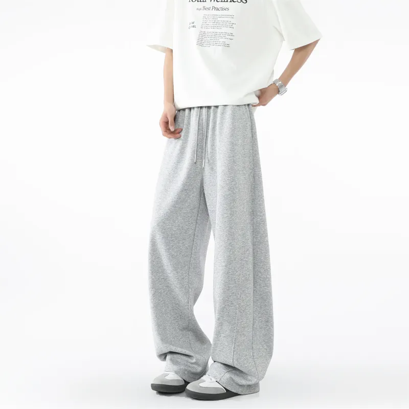 OXO OVERLOAD Knitted Fabric Casual Pants Unisex-15