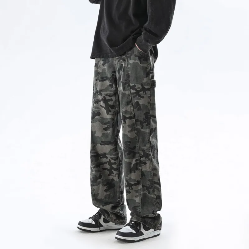 OXO OVERLOAD Casual Pants Unisex Camouflage-2