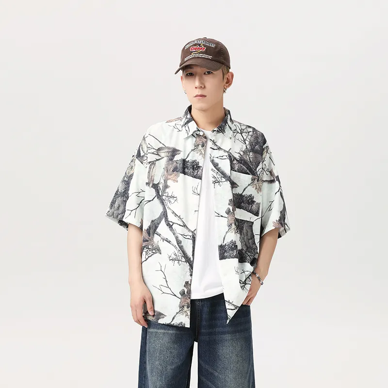 OXO OVERLOAD Shirt Unisex Branch Camouflage-2