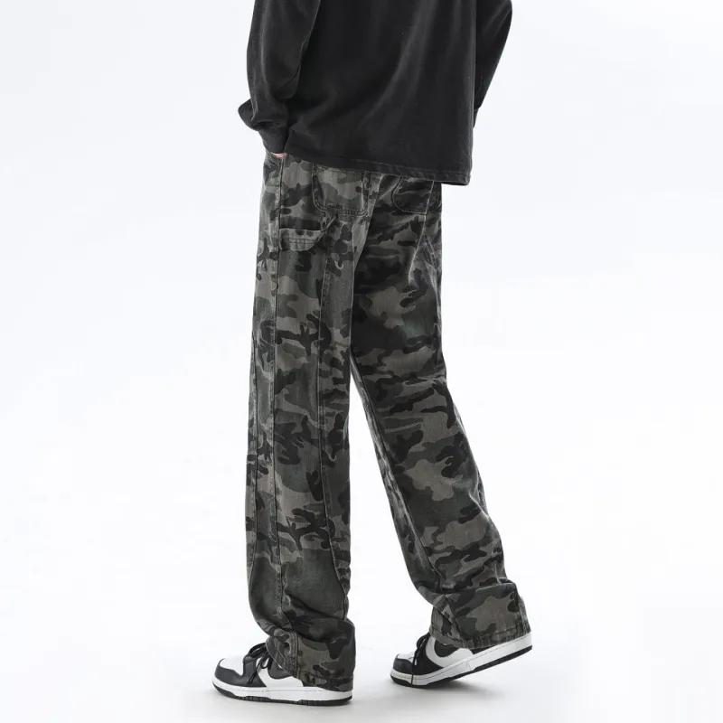OXO OVERLOAD Casual Pants Unisex Camouflage-3