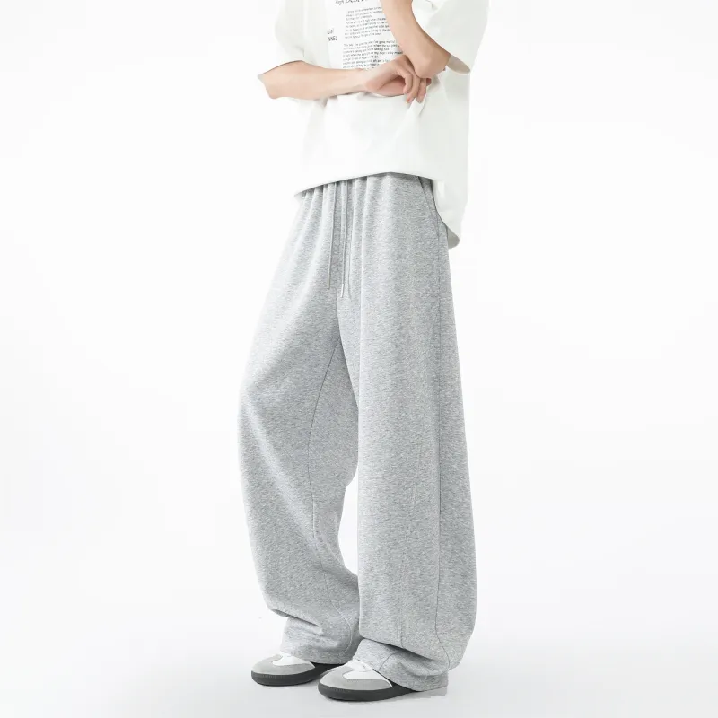 OXO OVERLOAD Knitted Fabric Casual Pants Unisex-14