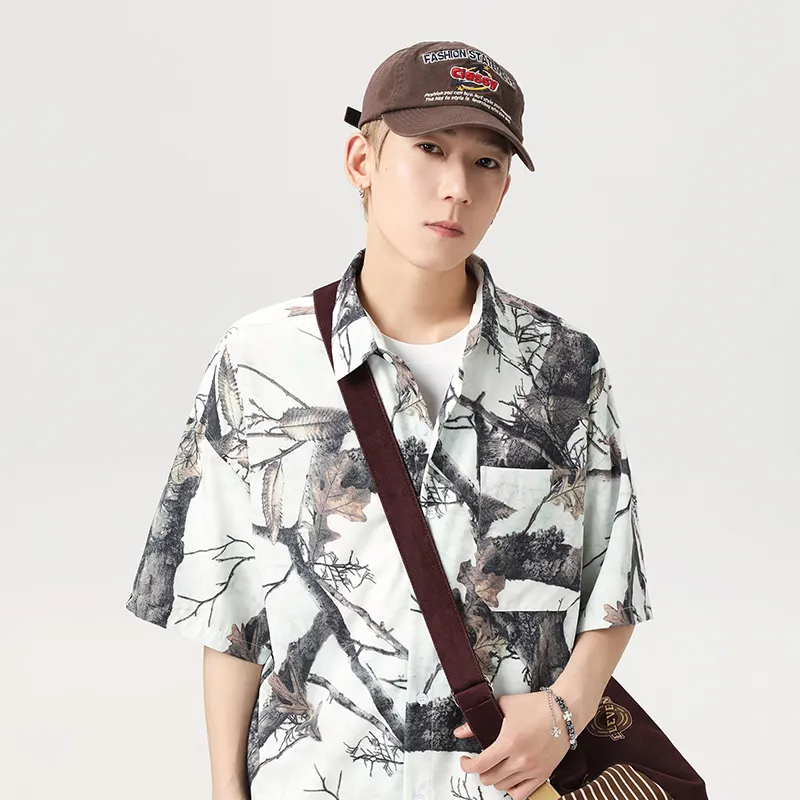 OXO OVERLOAD Shirt Unisex Branch Camouflage-5