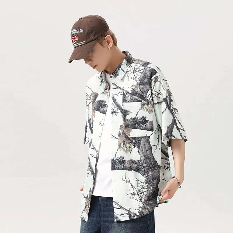 OXO OVERLOAD Shirt Unisex Branch Camouflage-6