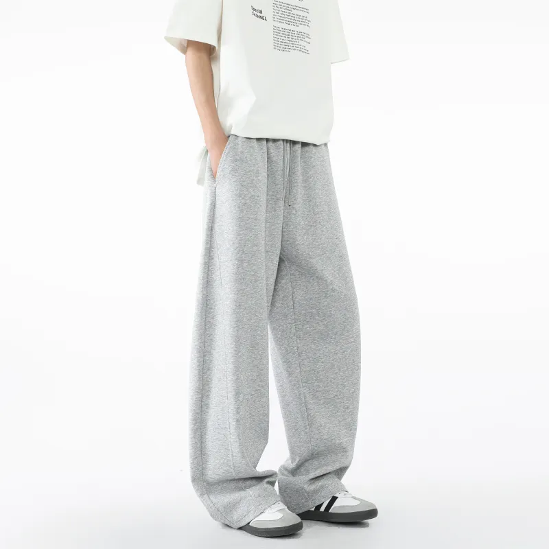 OXO OVERLOAD Knitted Fabric Casual Pants Unisex-16
