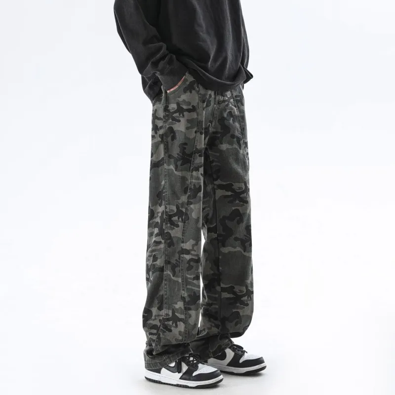 OXO OVERLOAD Casual Pants Unisex Camouflage-5