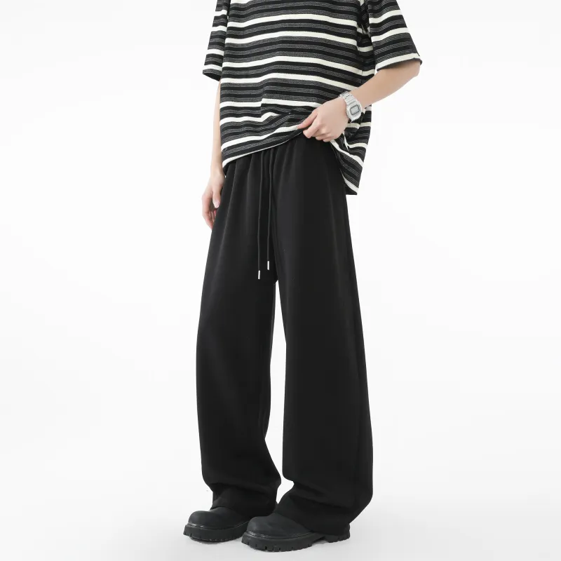OXO OVERLOAD Knitted Fabric Casual Pants Unisex-8