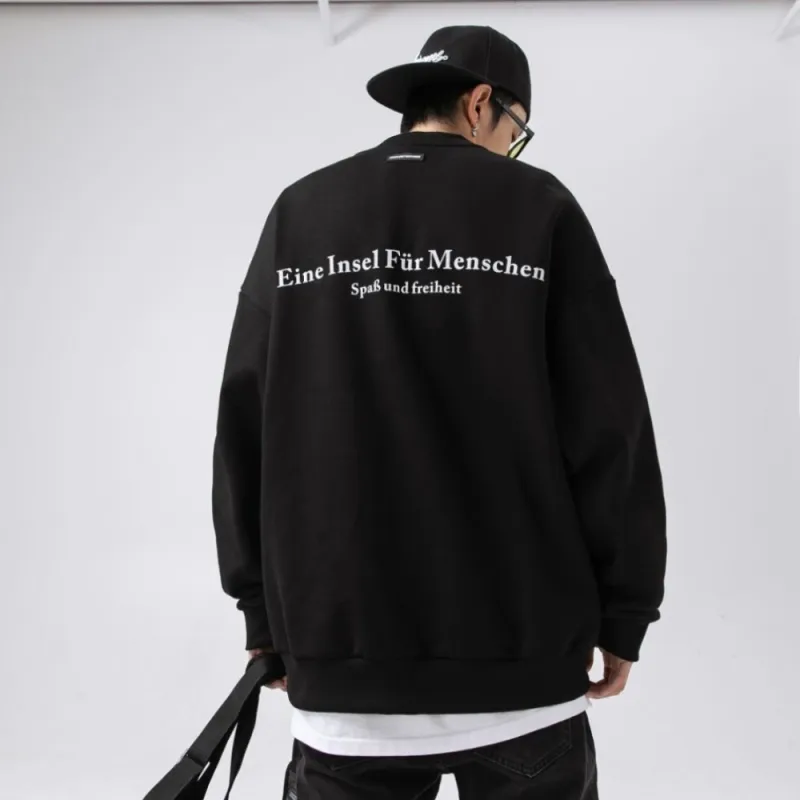 OXO OVERLOAD Sweatshirt Unisex Black-2