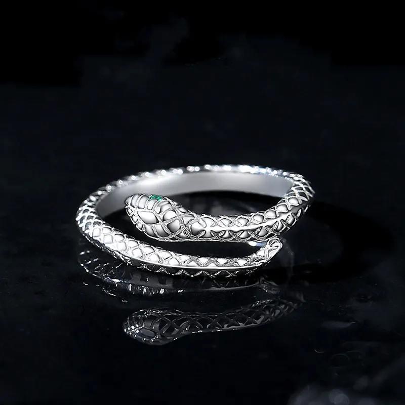 ZHOUBAIFU 999 Fine Silver Rings Unisex-4