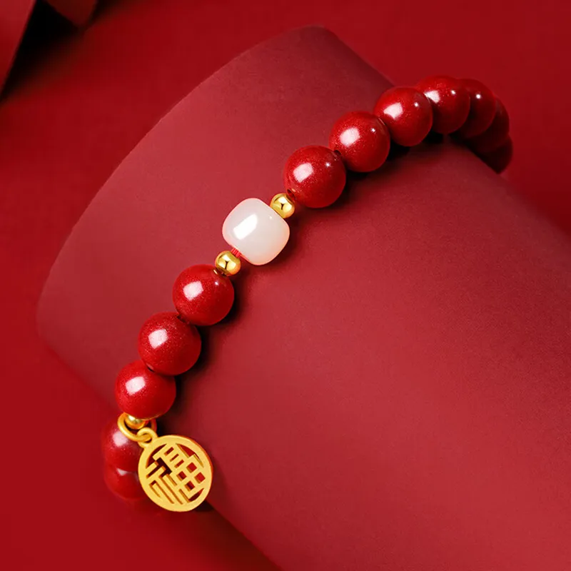 ZHOUBAIFU Jade Bracelets Unisex-2