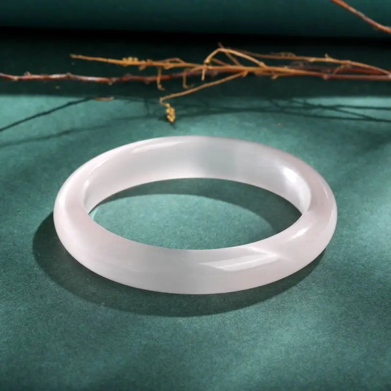 ZHOUBAIFU Colored Glaze Bangles Women's-2