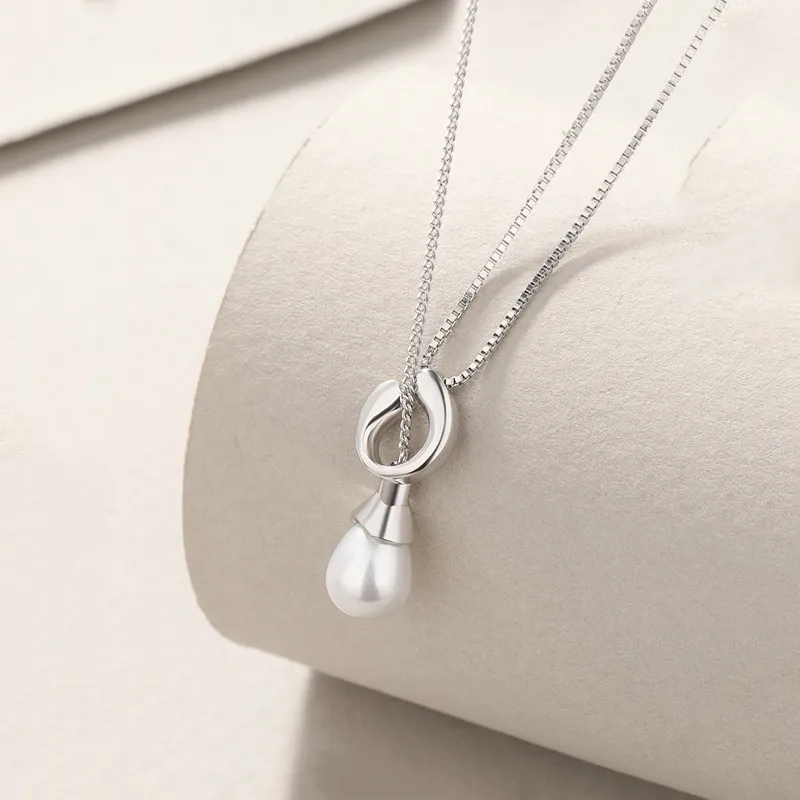 ZHOUBAIFU Pearl Necklaces Unisex-1