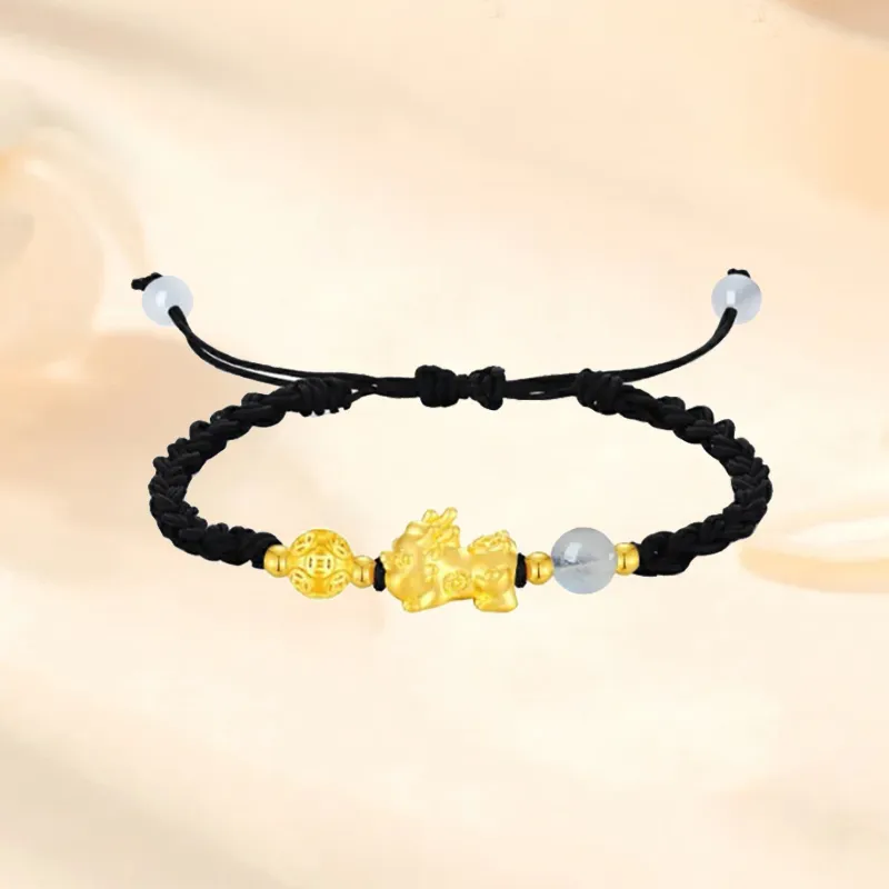 ZHOUBAIFU Gold Bracelet Unisex-5