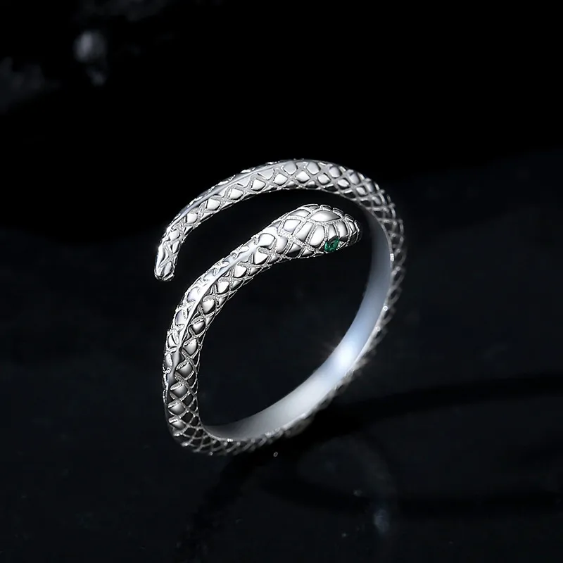 ZHOUBAIFU 999 Fine Silver Rings Unisex-2