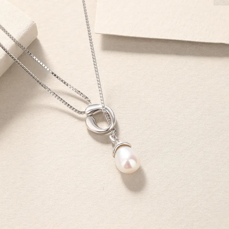 ZHOUBAIFU Pearl Necklaces Unisex-4