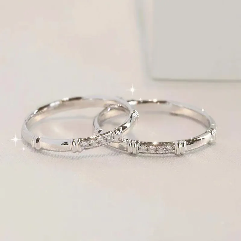 ZHOUBAIFU S925 Silver Rings Unisex-1