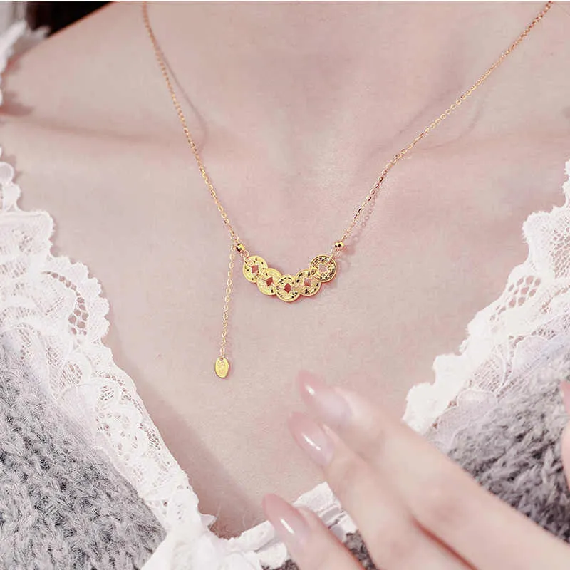 ZHOUBAIFU S925 Silver Necklaces Women's-4
