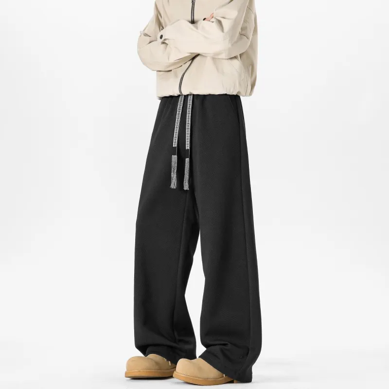 STIRNWAND Casual Pants Unisex Black-1
