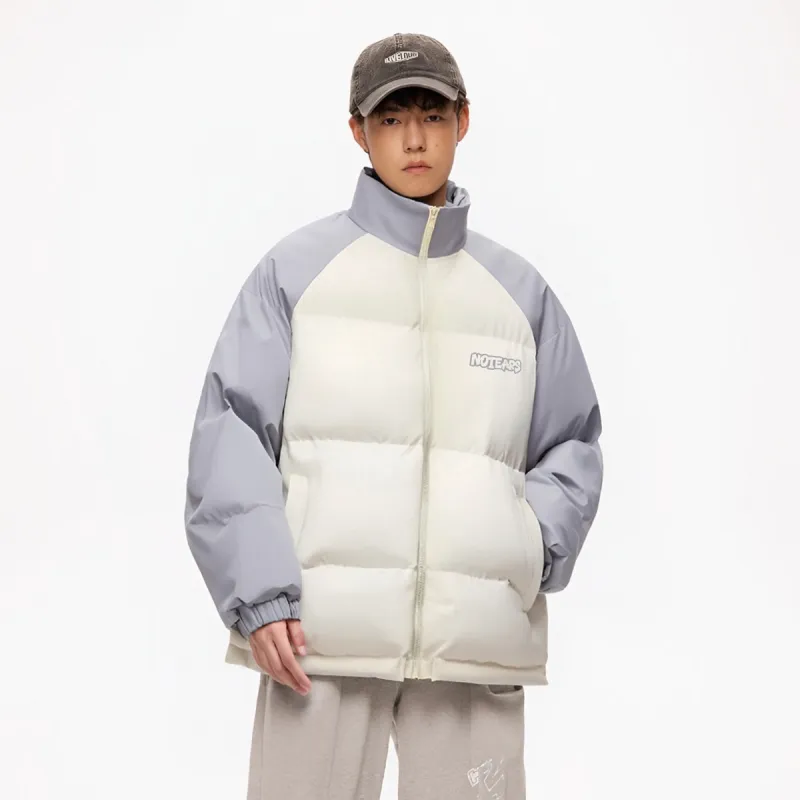 No Tears Puffer Jacket Unisex Black-11