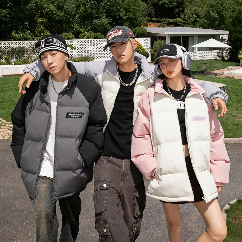 No Tears Puffer Jackets Unisex-17