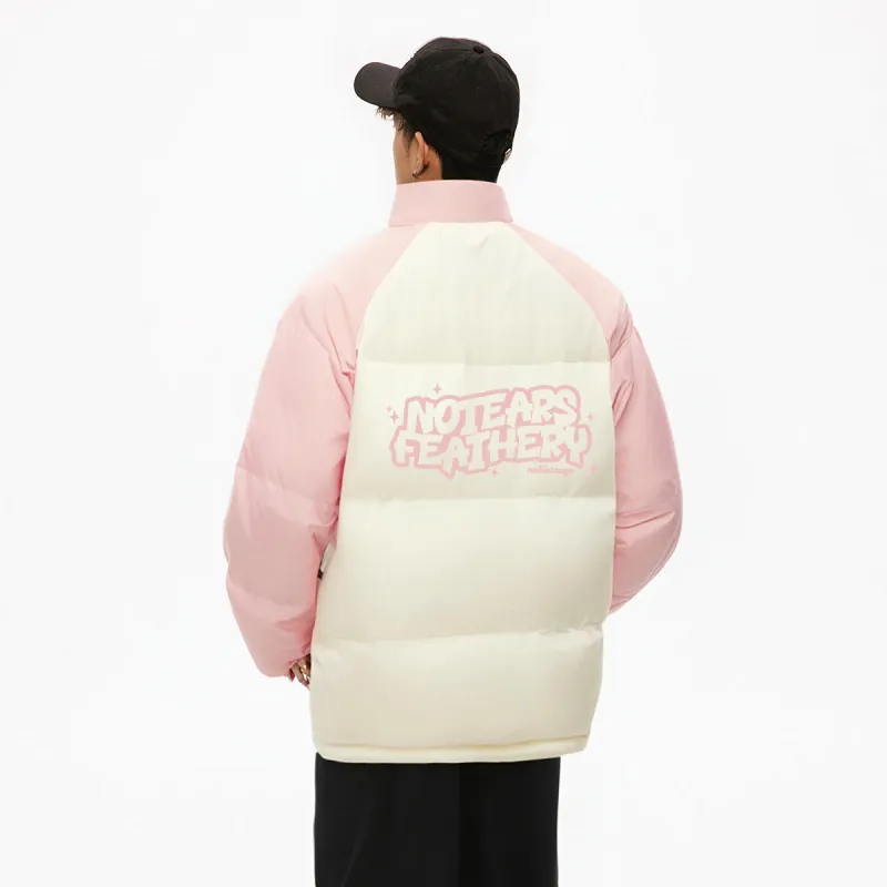 No Tears Puffer Jacket Unisex Black-20