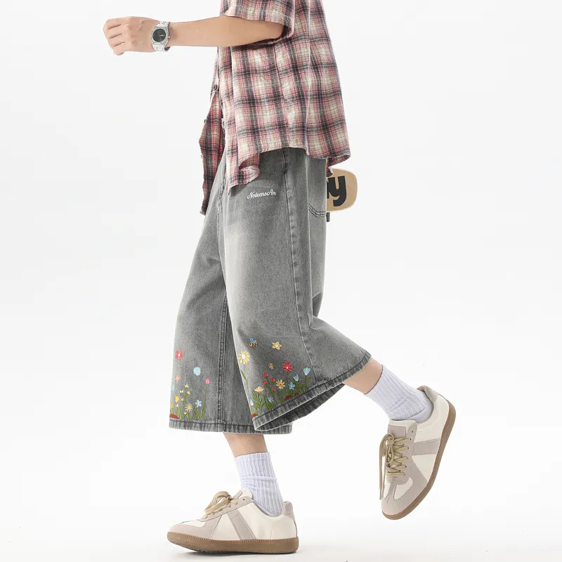 No Tears Denim Shorts Unisex-11
