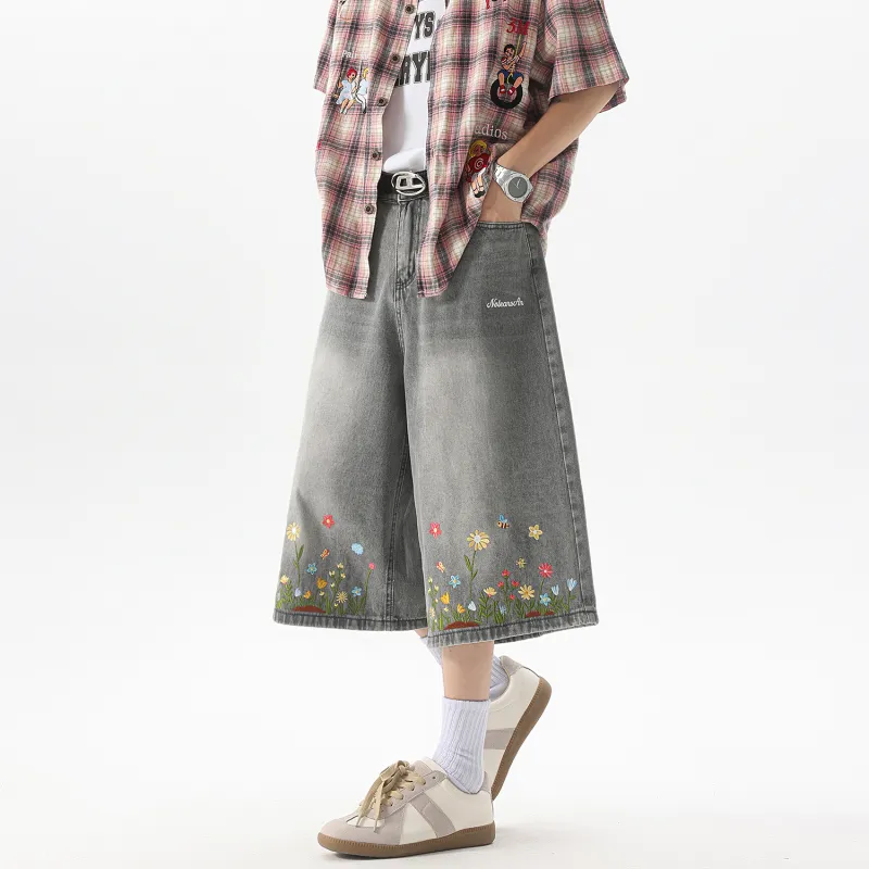 No Tears Denim Shorts Unisex-9