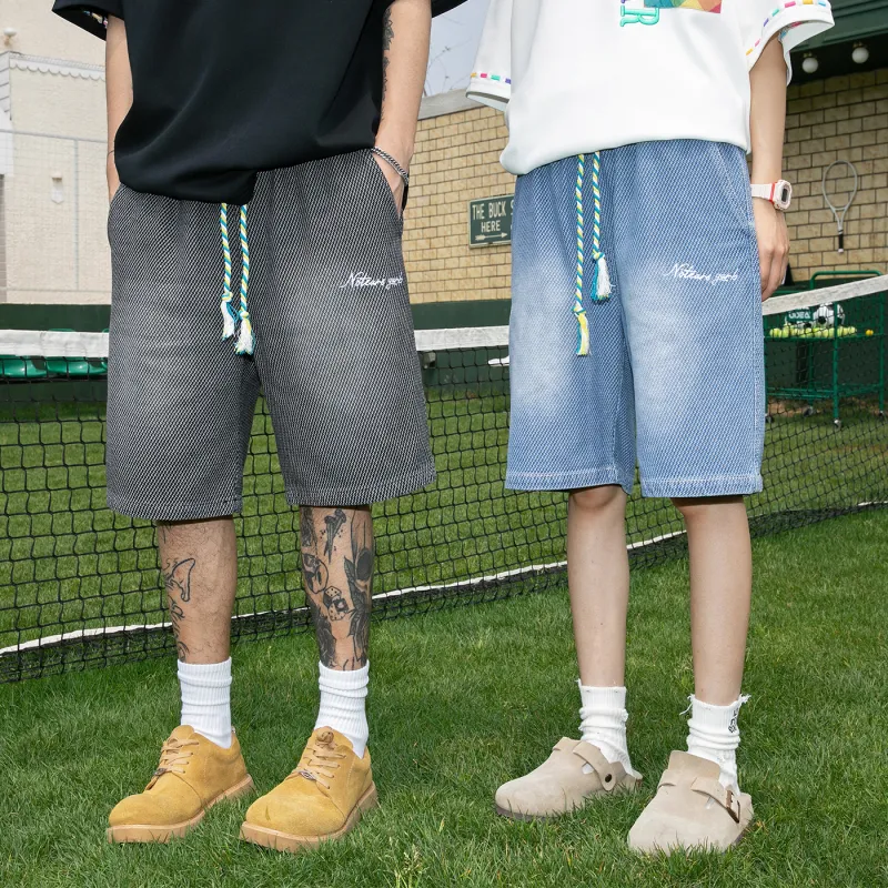 No Tears Denim Shorts Unisex-9