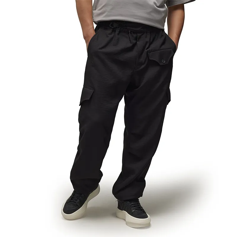 Adidas Y 3 Sport Uniform Straight Leg Pants-2