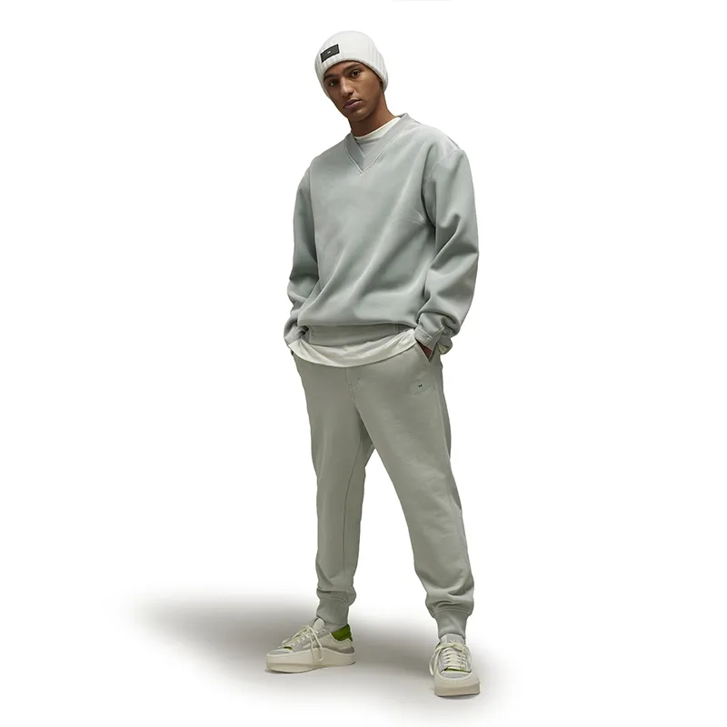 Adidas Y 3 Organic Cotton Terry Cuffed Pants-1