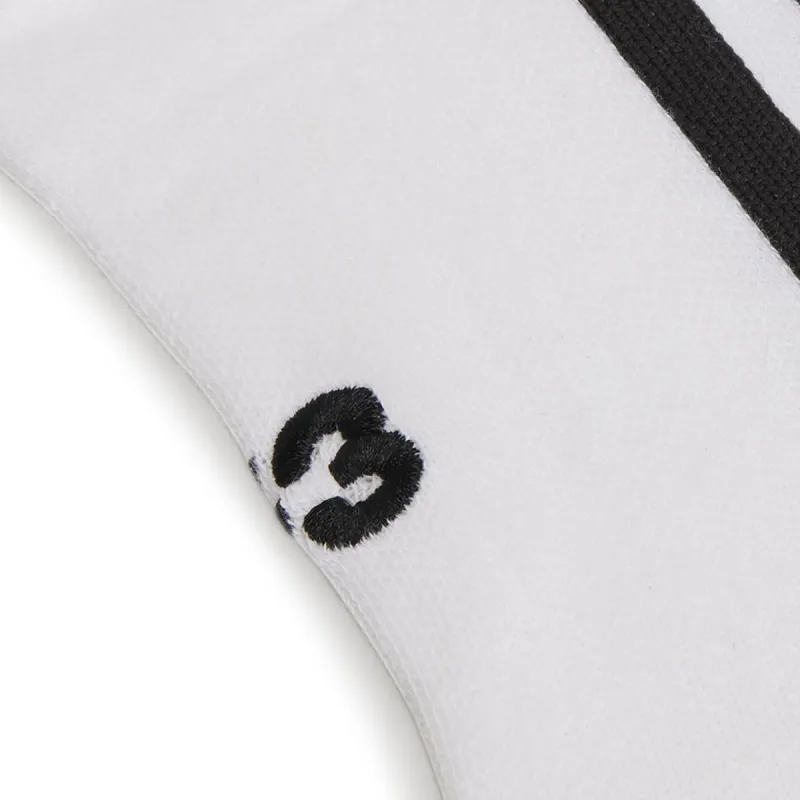 Y 3 Mid Calf Socks Unisex 1 Pack White-4